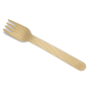 Wooden Dinner Fork, 160 mm