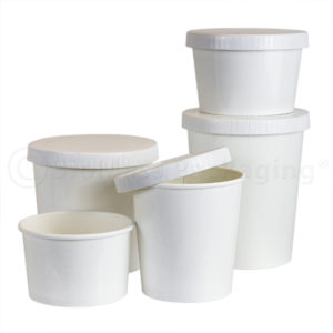 Paper Containers with lids