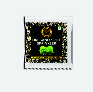Oregano spice sprinkler sachet